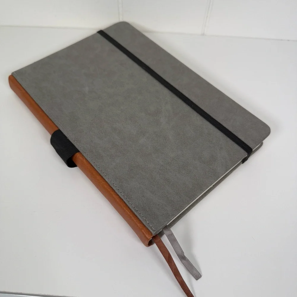 Lemome Gray Undated (A5) Hardcover Daily Planner Calendar Weekly Monthly NWOT
